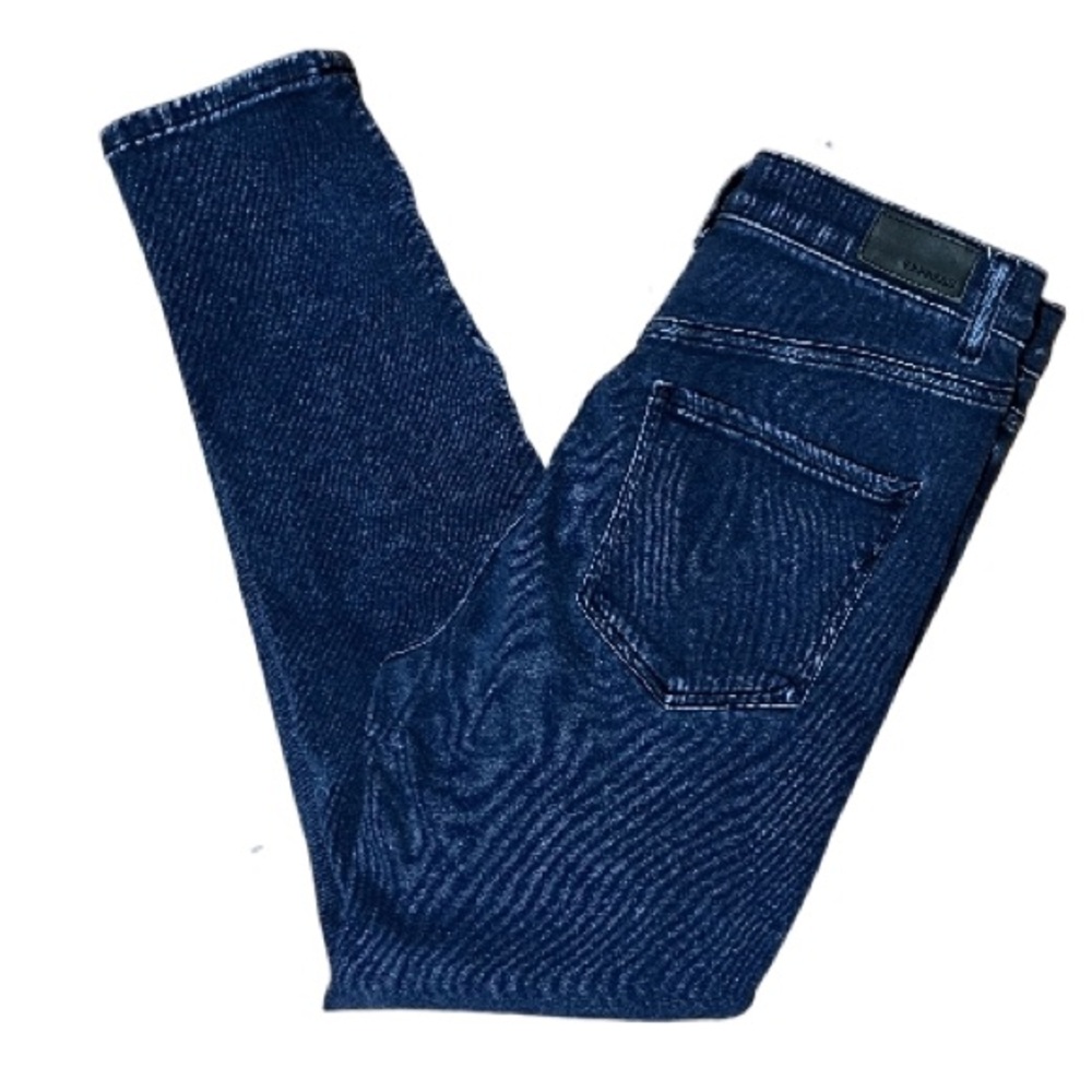 EXPRESS Slim Ankle Super High Rise Stretch denim Jeans Size 8